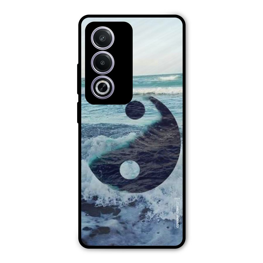 Oceanic Peace Design Metal Back Case for Oppo K12x