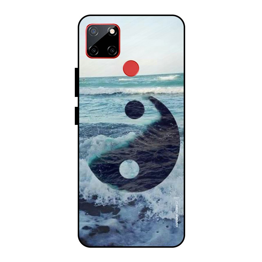 Oceanic Peace Design Metal Back Case for Realme C12
