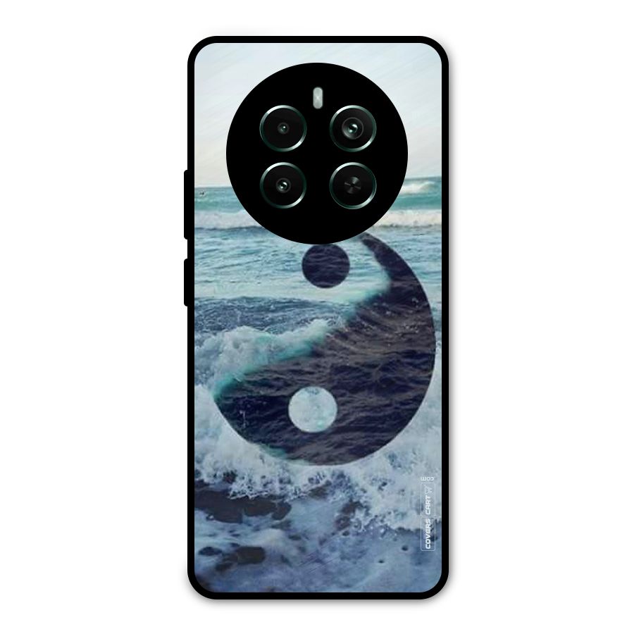 Oceanic Peace Design Metal Back Case for Realme Narzo 70 Pro