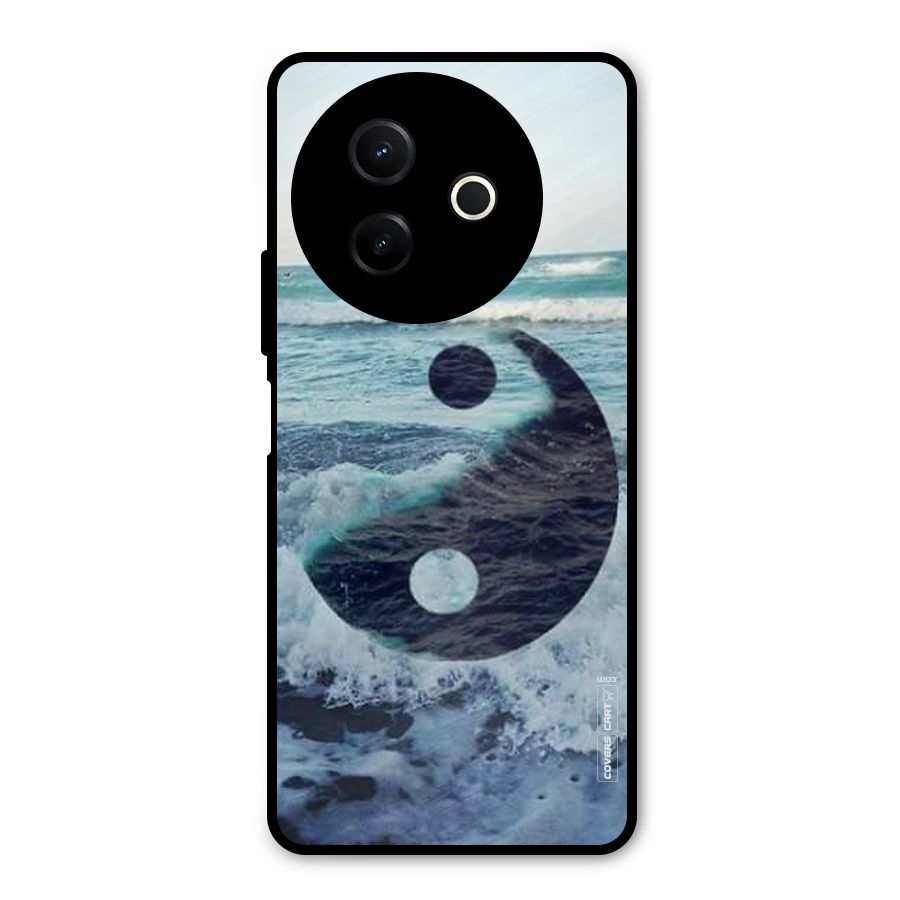 Oceanic Peace Design Metal Back Case for Vivo Y39