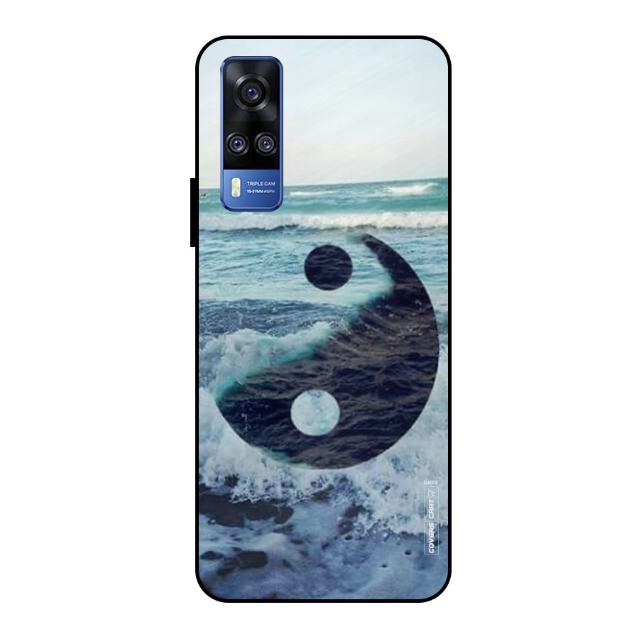 Oceanic Peace Design Metal Back Case for Vivo Y51