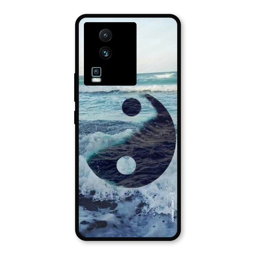 Oceanic Peace Design Metal Back Case for iQOO Neo 7