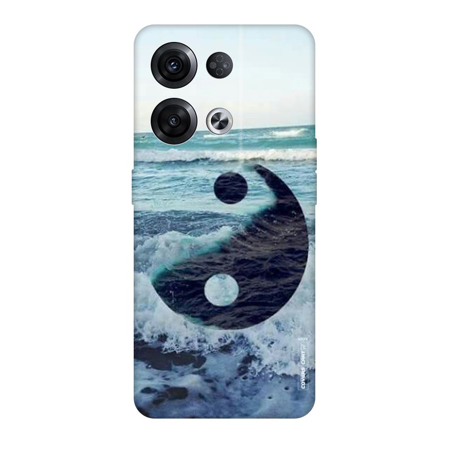 Oceanic Peace Design Original Polycarbonate Back Case for Oppo Reno8 Pro 5G