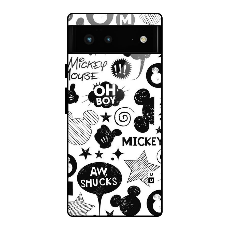 Oh Boy Design Glass Back Case for Google Pixel 6