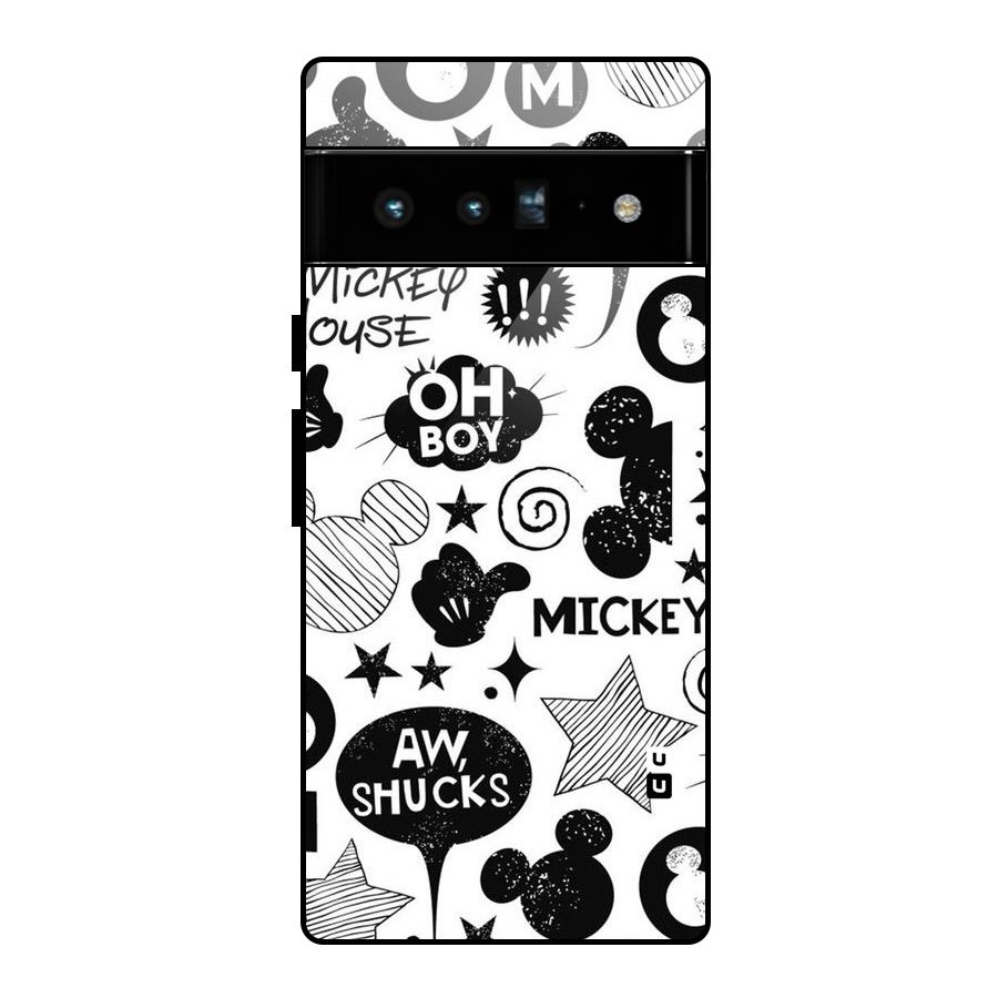 Oh Boy Design Glass Back Case for Google Pixel 6 Pro
