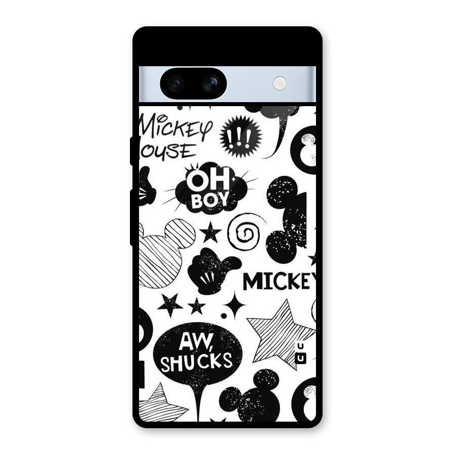 Oh Boy Design Glass Back Case for Google Pixel 7a