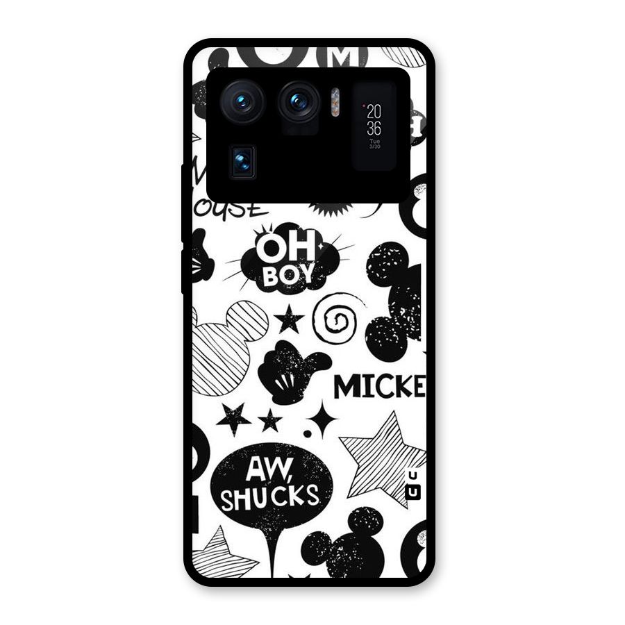 Oh Boy Design Glass Back Case for Mi 11 Ultra