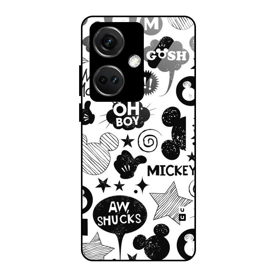 Oh Boy Design Glass Back Case for OnePlus Nord CE 3 5G