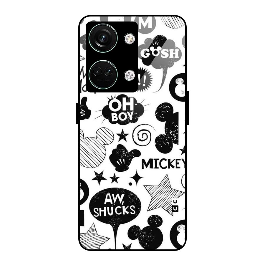 Oh Boy Design Glass Back Case for Oneplus Nord 3