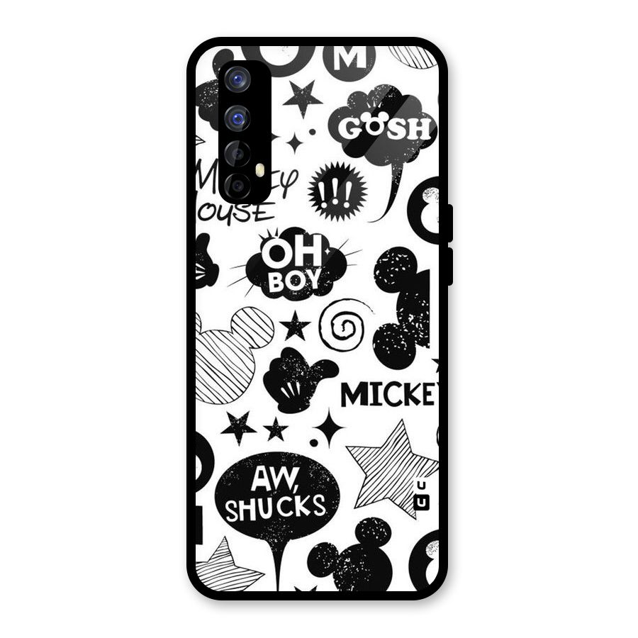 Oh Boy Design Glass Back Case for Realme 7