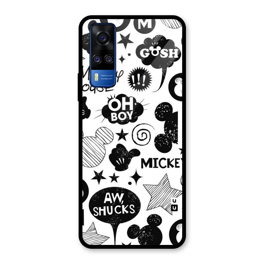 Oh Boy Design Glass Back Case for Vivo Y31