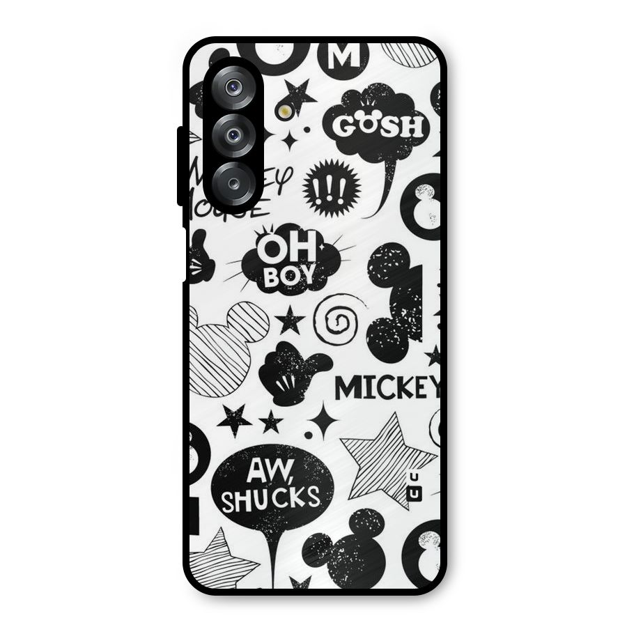 Oh Boy Design Metal Back Case for Galaxy A26