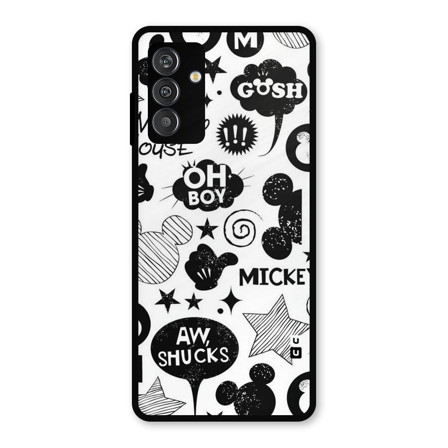 Oh Boy Design Metal Back Case for Galaxy F13