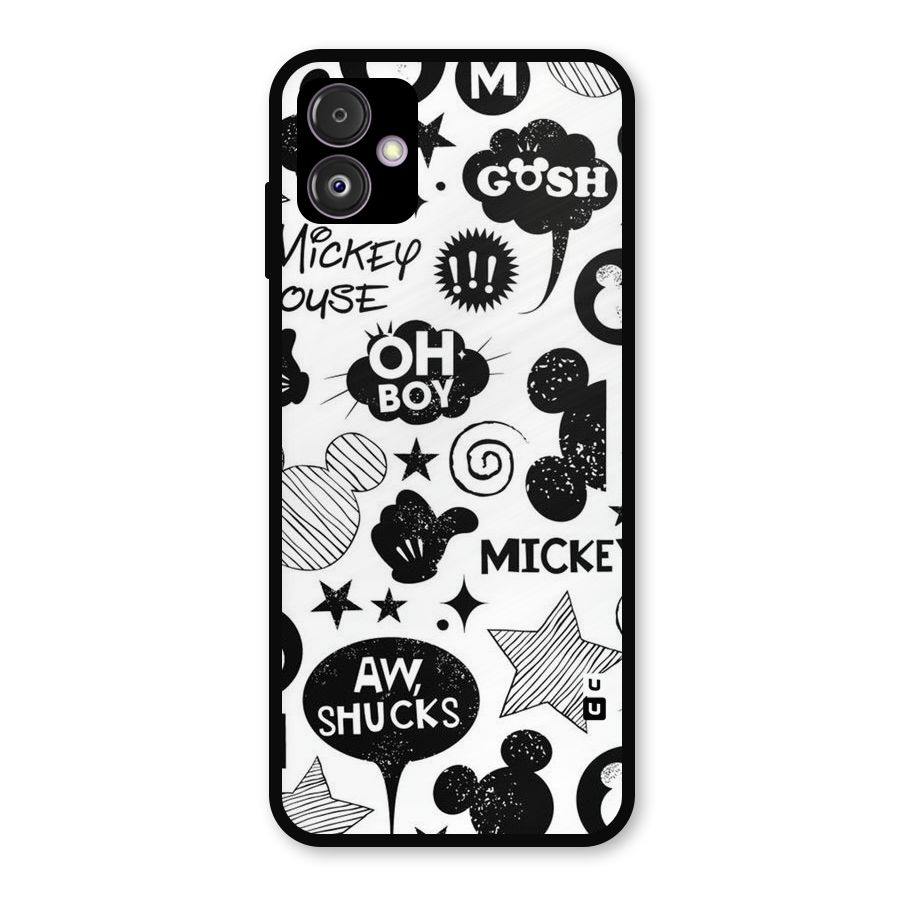 Oh Boy Design Metal Back Case for Galaxy F14