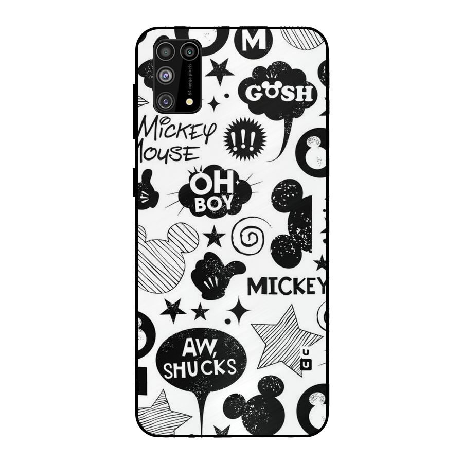 Oh Boy Design Metal Back Case for Galaxy F41