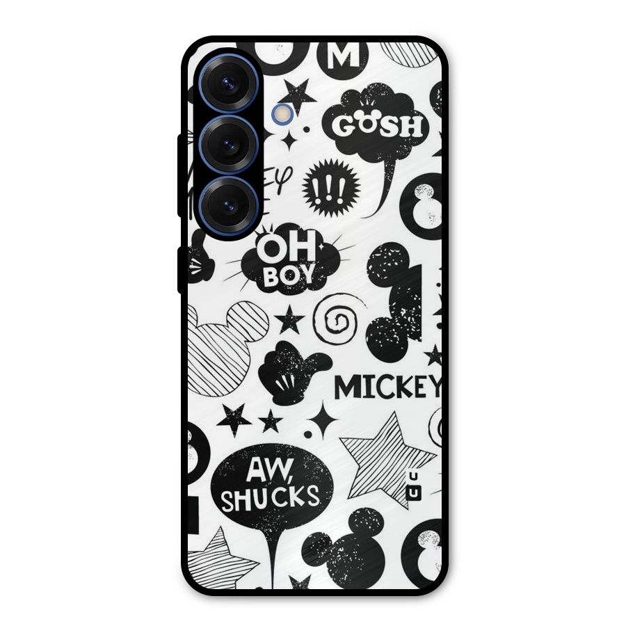 Oh Boy Design Metal Back Case for Galaxy S25