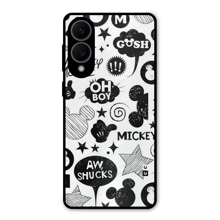 Oh Boy Design Metal Back Case for Galaxy S25 Edge