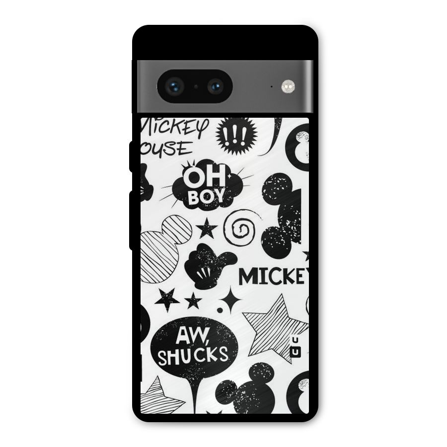 Oh Boy Design Metal Back Case for Google Pixel 7