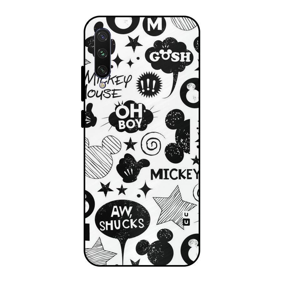 Oh Boy Design Metal Back Case for Mi A3
