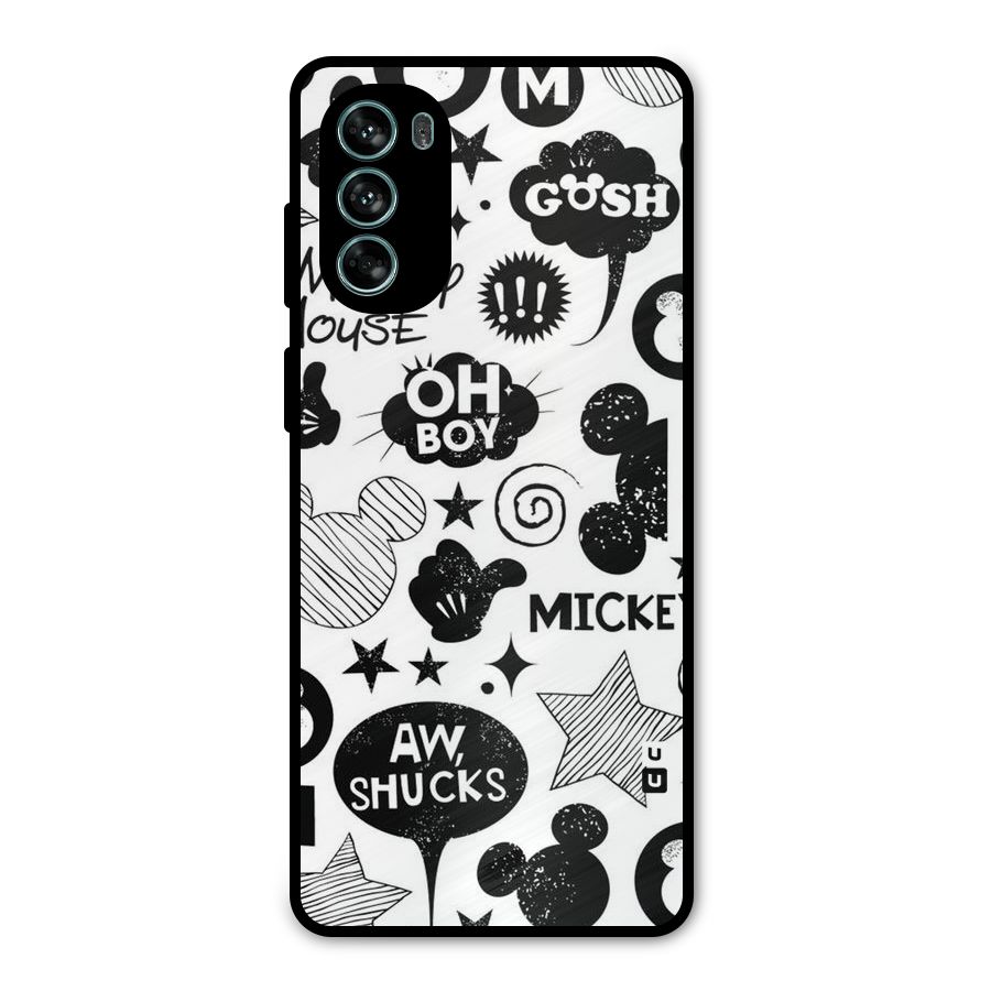 Oh Boy Design Metal Back Case for Moto G62
