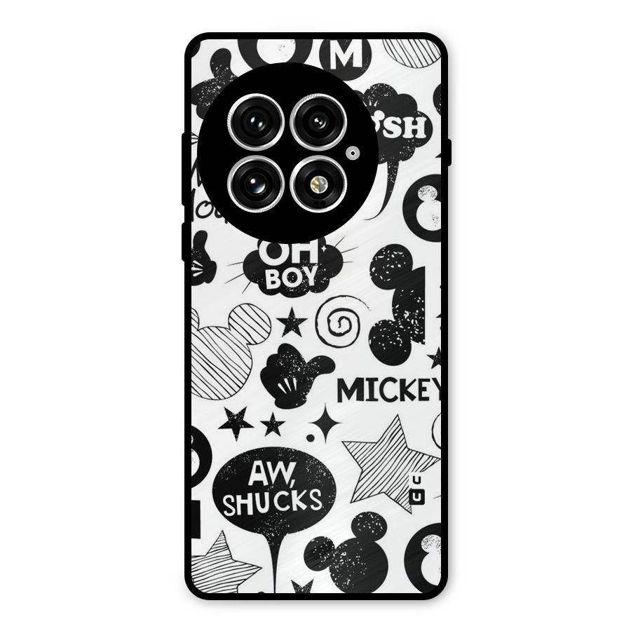 Oh Boy Design Metal Back Case for OnePlus 13