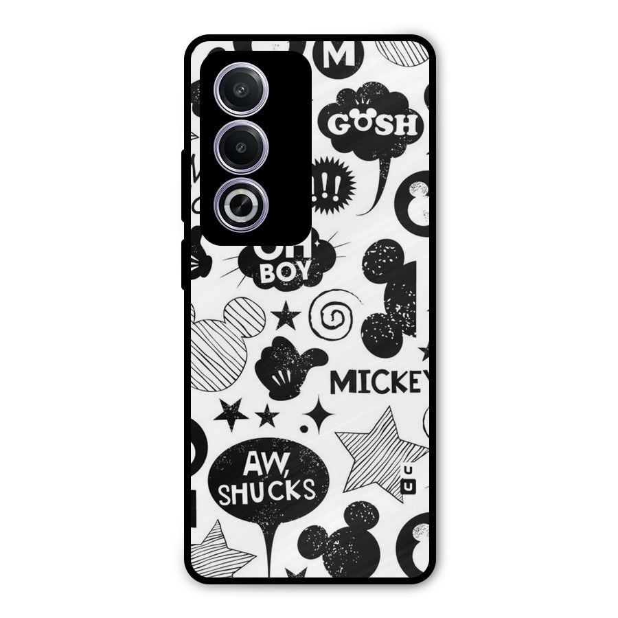 Oh Boy Design Metal Back Case for Oppo K12x