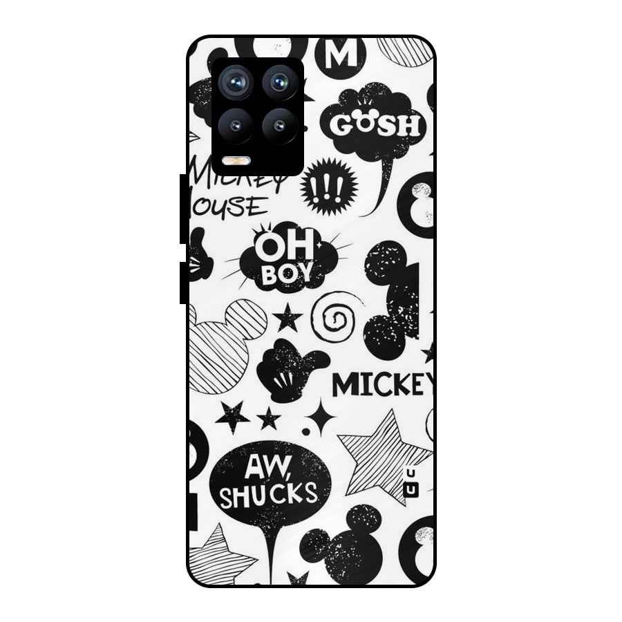 Oh Boy Design Metal Back Case for Realme 8 Pro