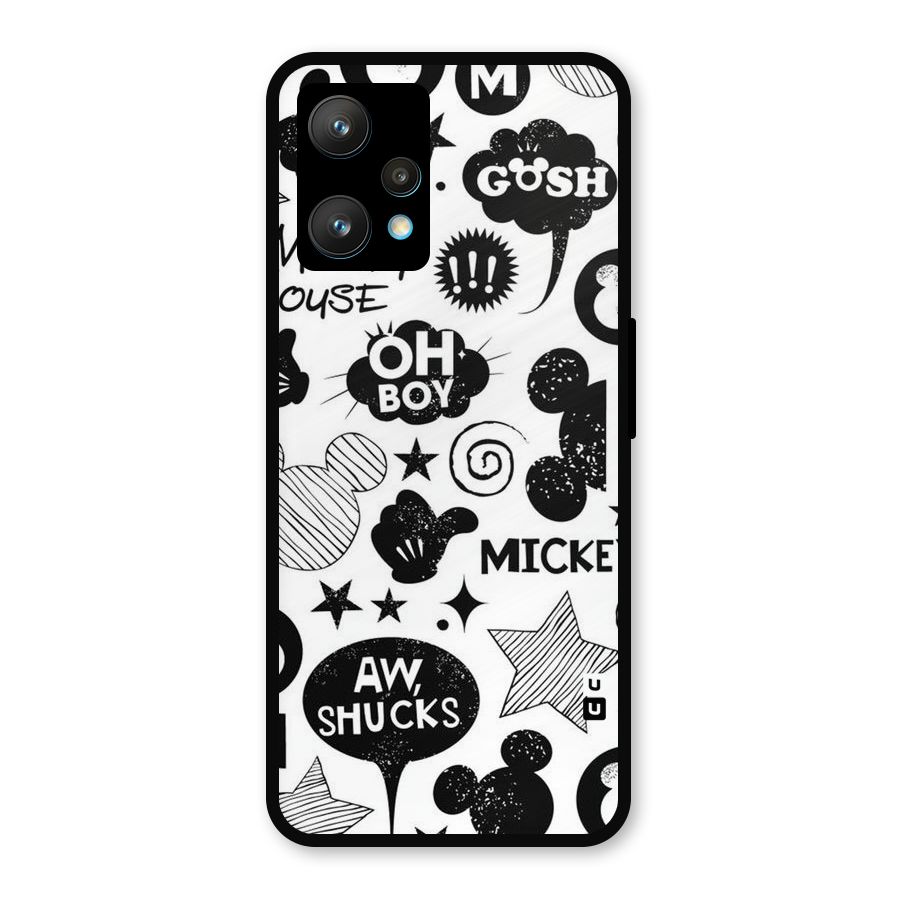 Oh Boy Design Metal Back Case for Realme 9 Pro Plus 5G