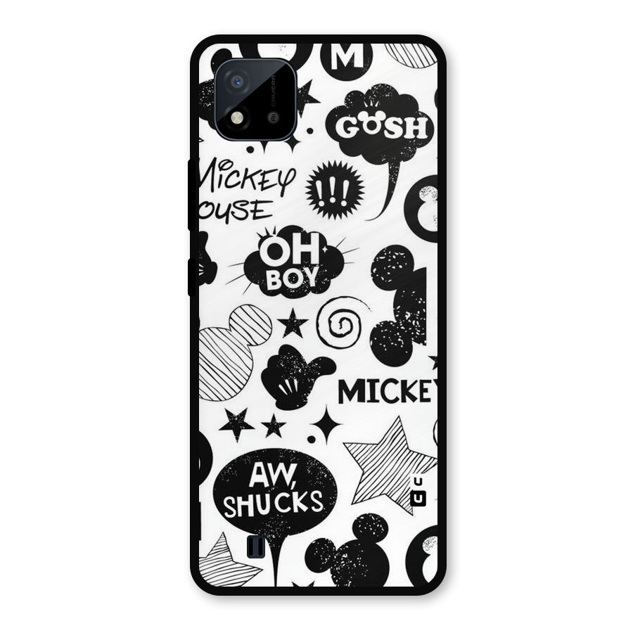 Oh Boy Design Metal Back Case for Realme C11 2021