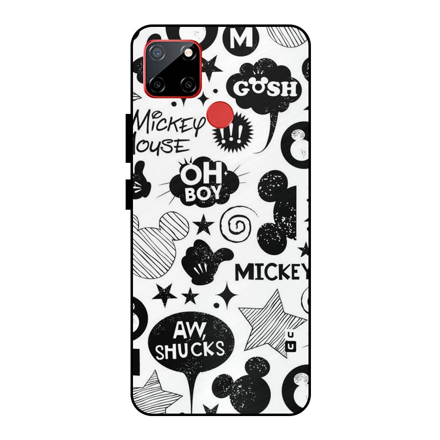 Oh Boy Design Metal Back Case for Realme C12