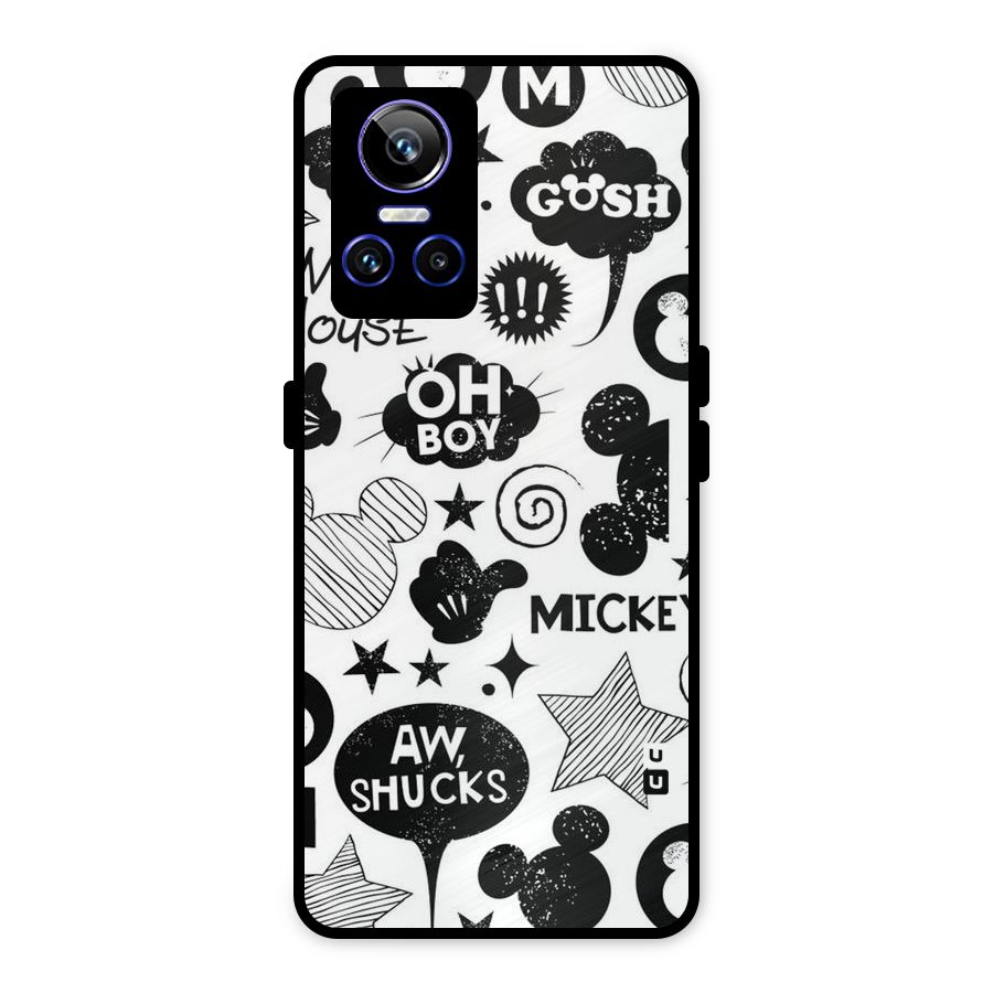 Oh Boy Design Metal Back Case for Realme GT Neo 3