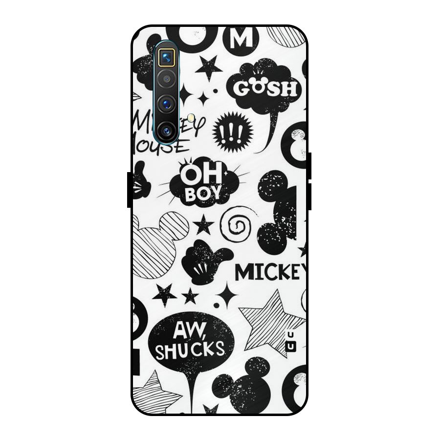 Oh Boy Design Metal Back Case for Realme X3 SuperZoom
