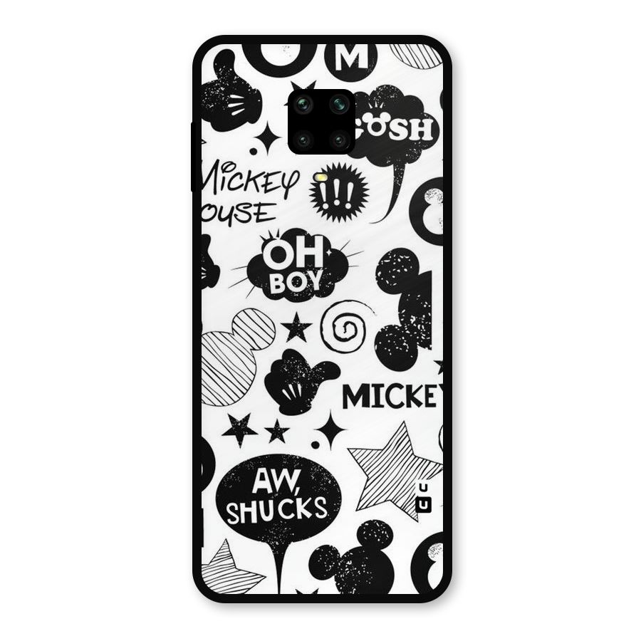 Oh Boy Design Metal Back Case for Redmi Note 10 Lite