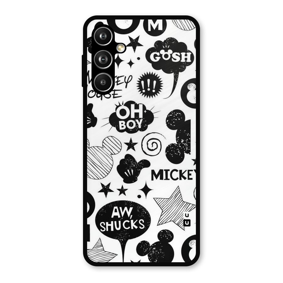 Oh Boy Design Metal Back Case for Samsung Galaxy M54