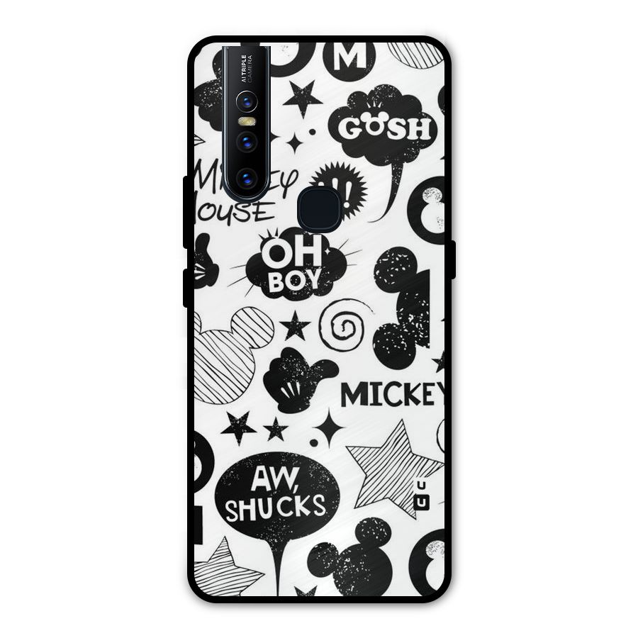 Oh Boy Design Metal Back Case for Vivo V15