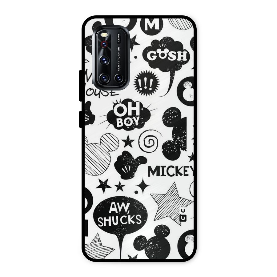 Oh Boy Design Metal Back Case for Vivo V19