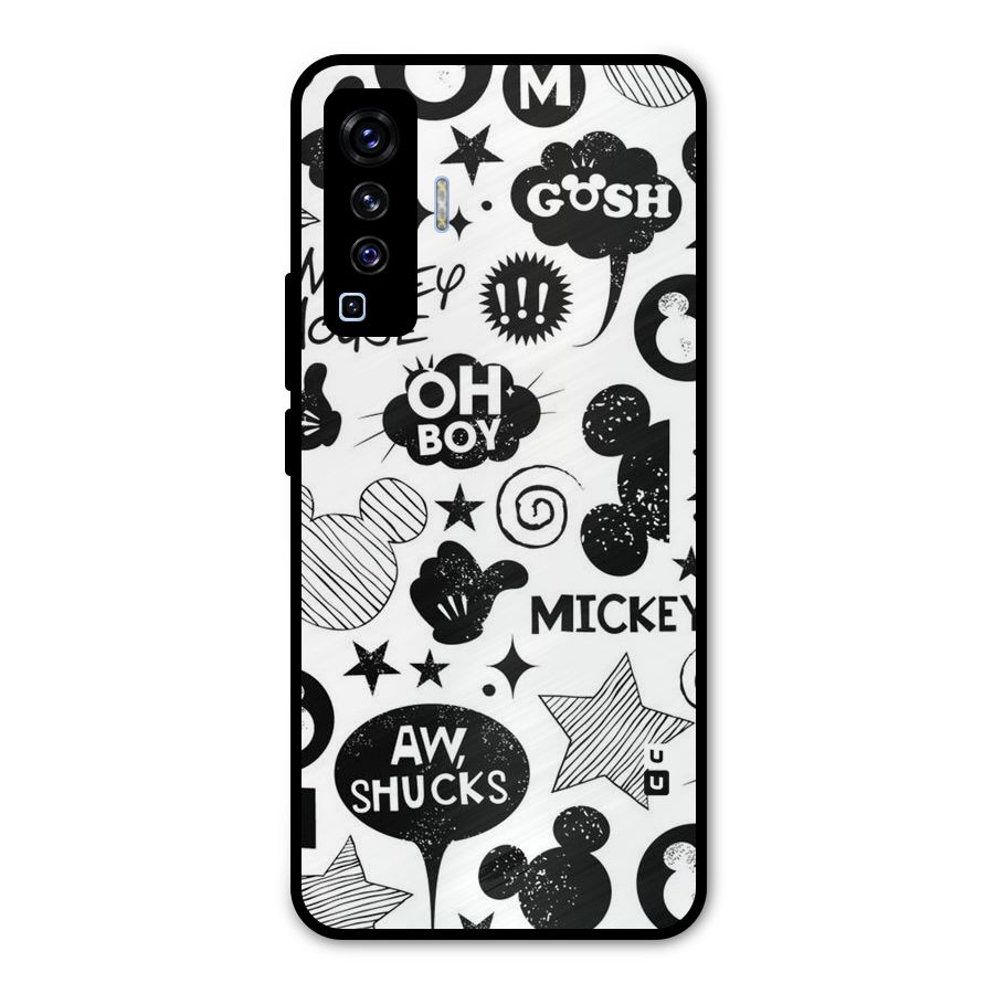 Oh Boy Design Metal Back Case for Vivo X50