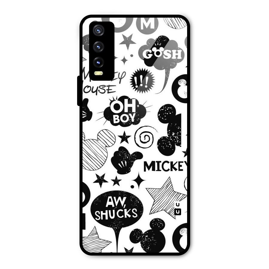 Oh Boy Design Metal Back Case for Vivo Y20g