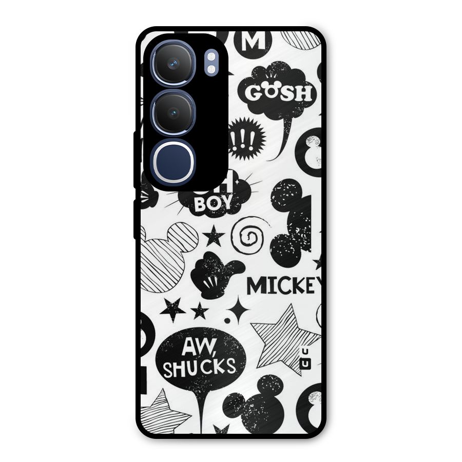 Oh Boy Design Metal Back Case for Vivo Y29
