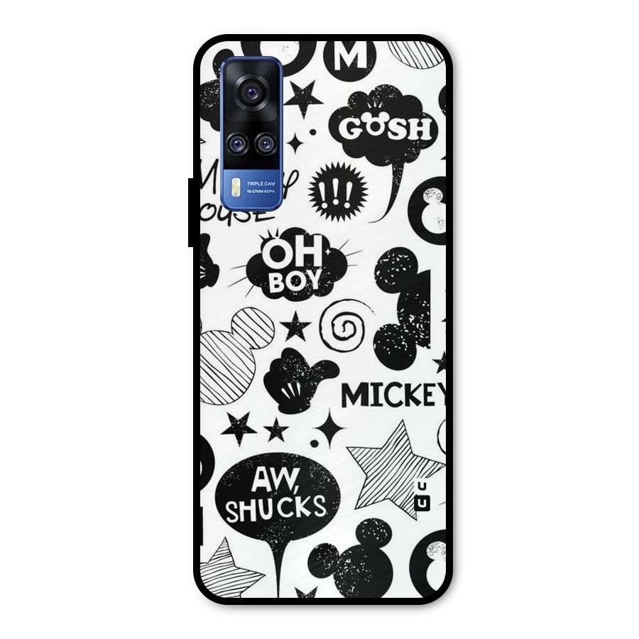 Oh Boy Design Metal Back Case for Vivo Y51A