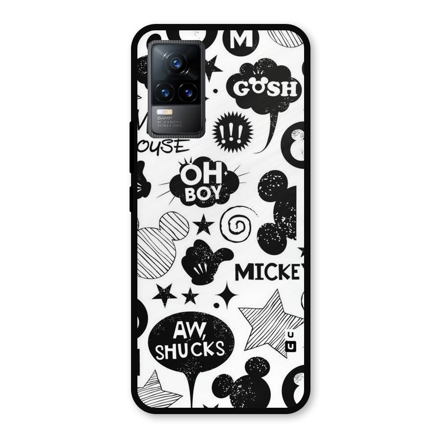 Oh Boy Design Metal Back Case for Vivo Y73