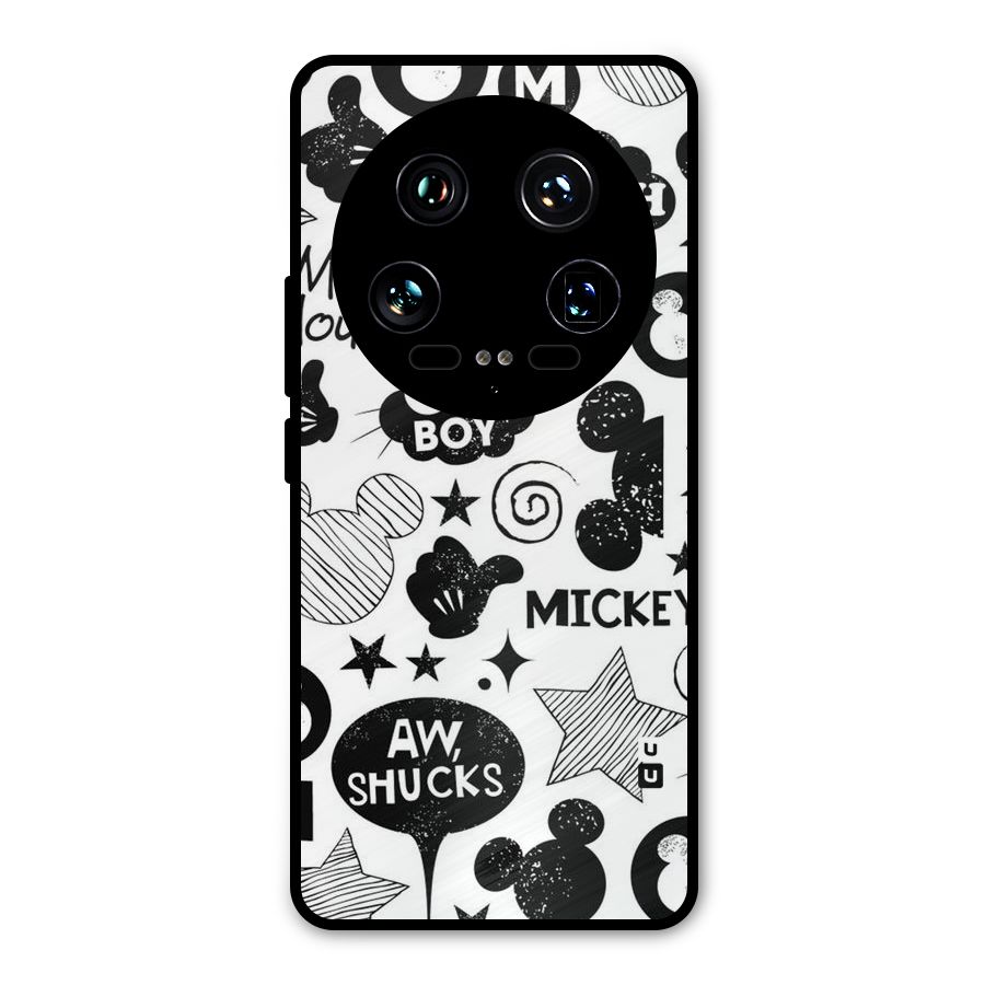 Oh Boy Design Metal Back Case for Xiaomi 14 Ultra
