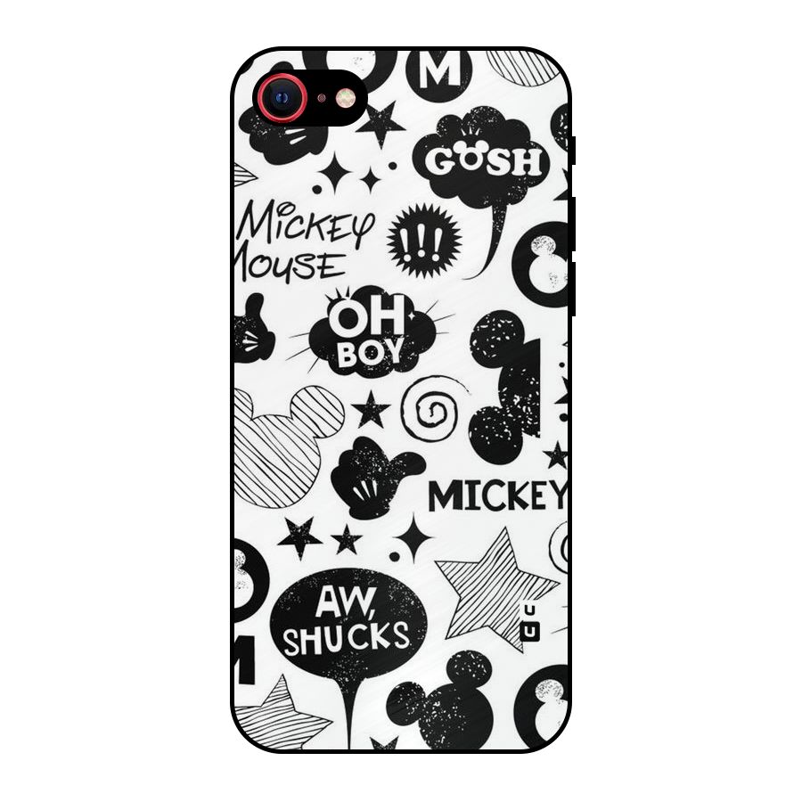 Oh Boy Design Metal Back Case for iPhone 7