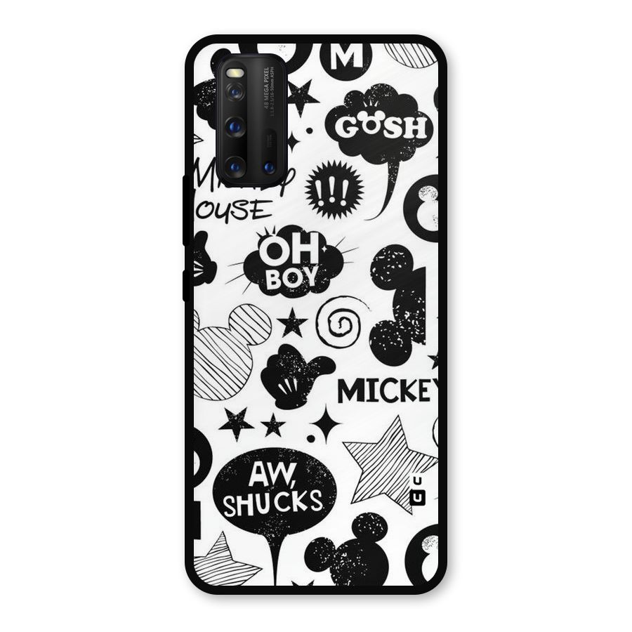 Oh Boy Design Metal Back Case for iQOO 3