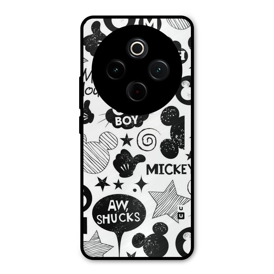 Oh Boy Design Metal Back Case for iQOO Z10