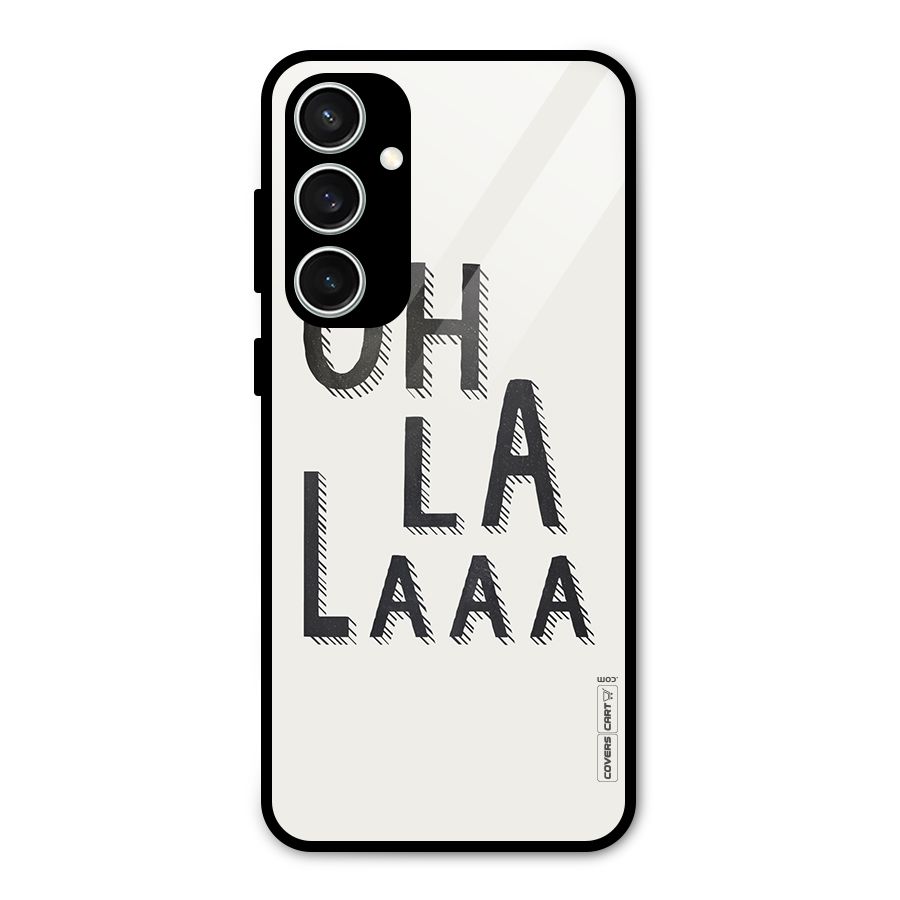 Oh La La Glass Back Case for Galaxy S23 FE