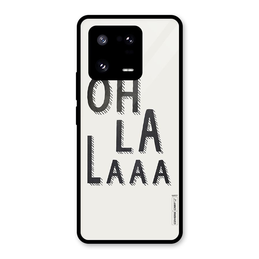 Oh La La Glass Back Case for Xiaomi 13 Pro