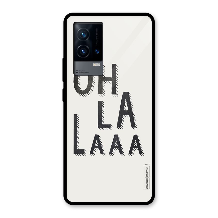 Oh La La Glass Back Case for iQOO 9 5G