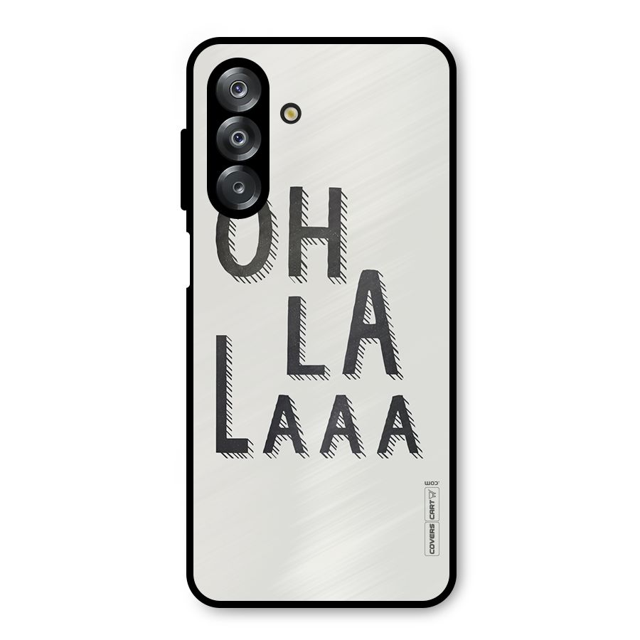 Oh La La Metal Back Case for Galaxy A26