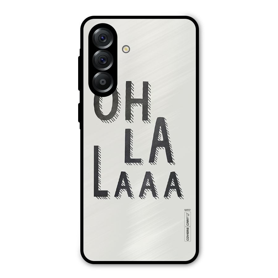 Oh La La Metal Back Case for Galaxy A36